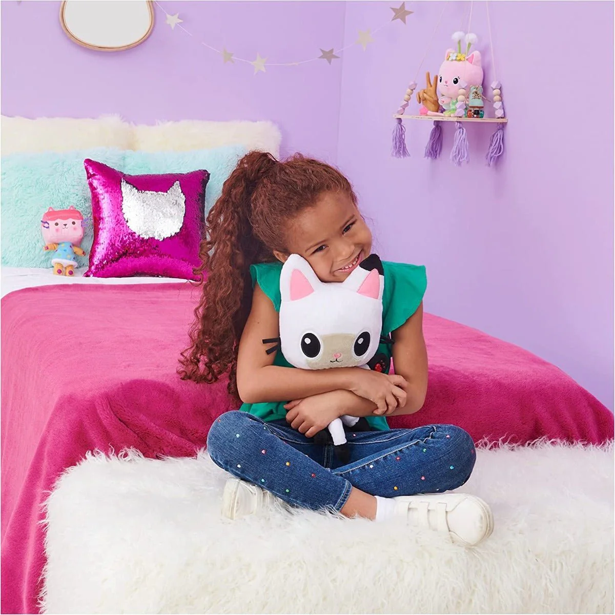 Gabby's Doll House Talking Pandy Plush 33cm 6061679 - Image 5