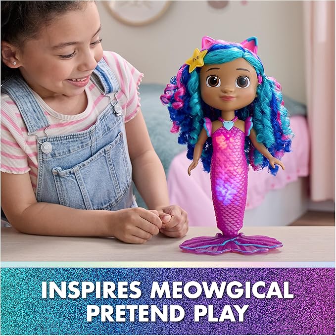 Gabby's Doll House Movie Feature Mermaid Doll With Sounds 6074338 - Image 3