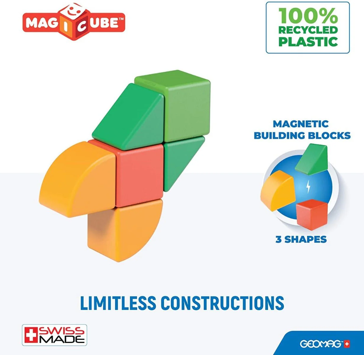Geomag Magicube Shapes Starter Set 6pcs 00200 - Image 7