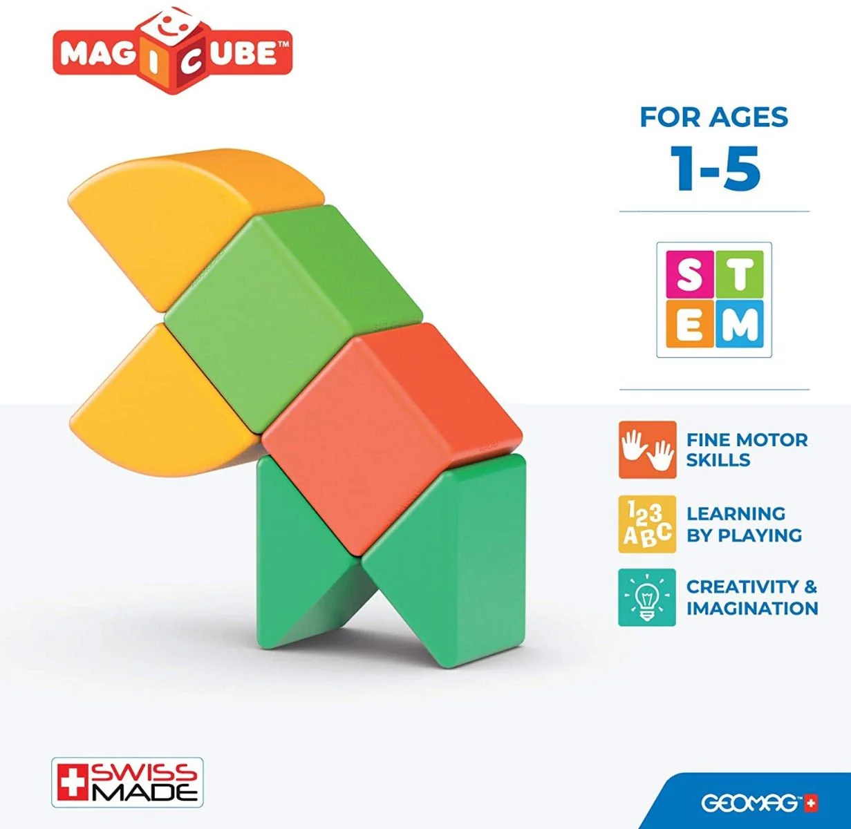 Geomag Magicube Shapes Starter Set 6pcs 00200 - Image 8
