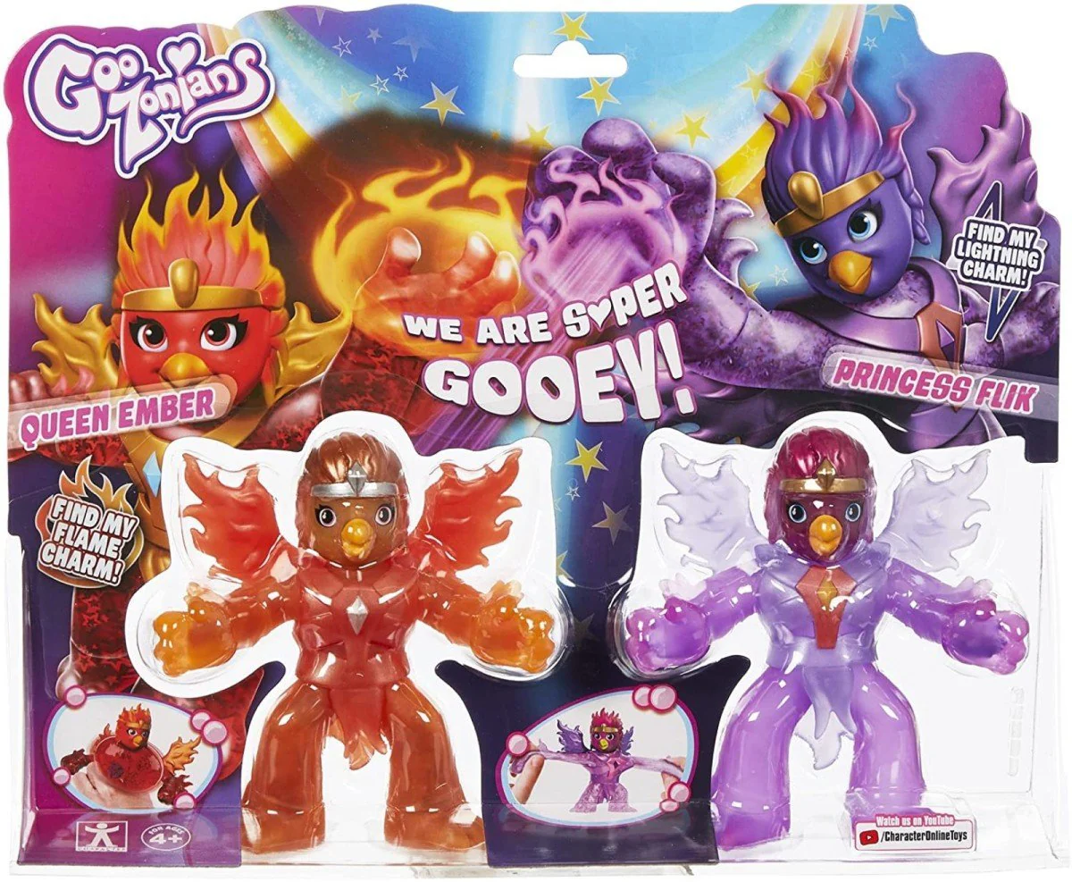 Goozonians Twin Pack - Queen Ember vs. Princess Flik 7407 - Image 2