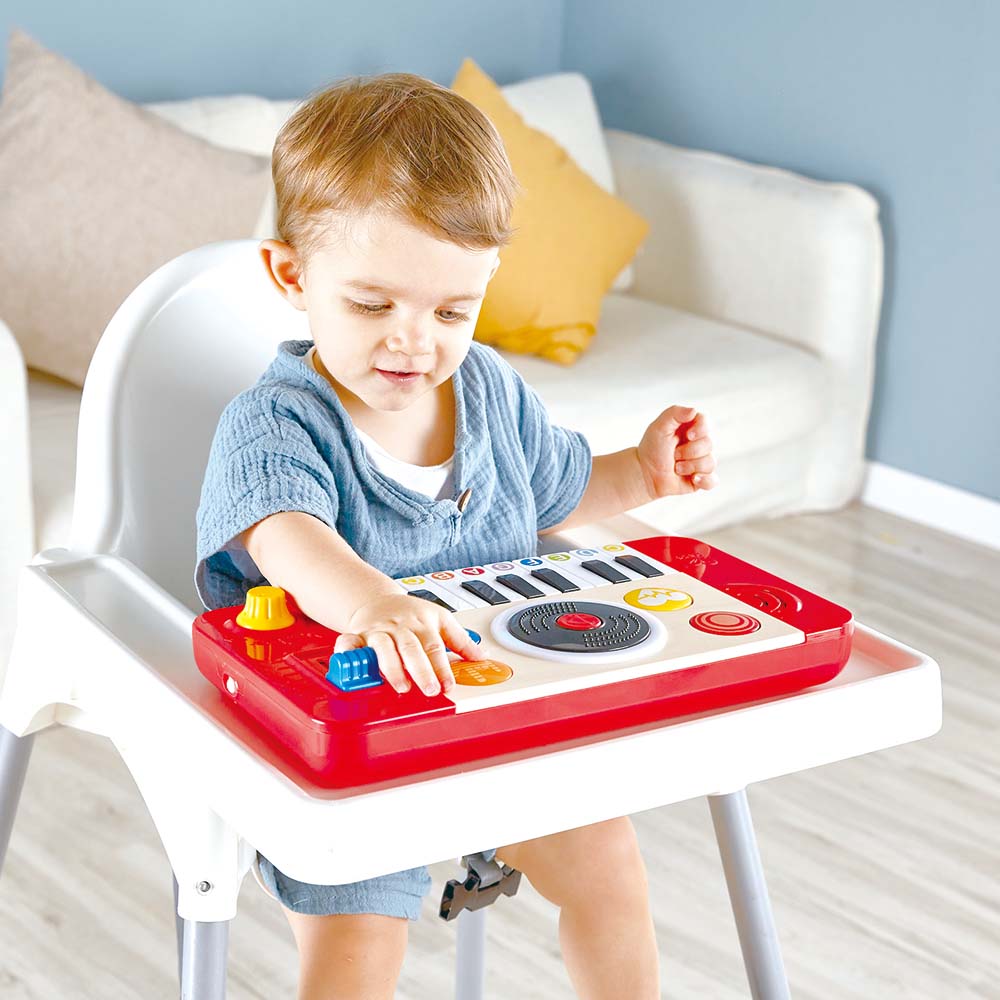Hape DJ Mix & Spin Studio With Light and Sound Playset - Image 7