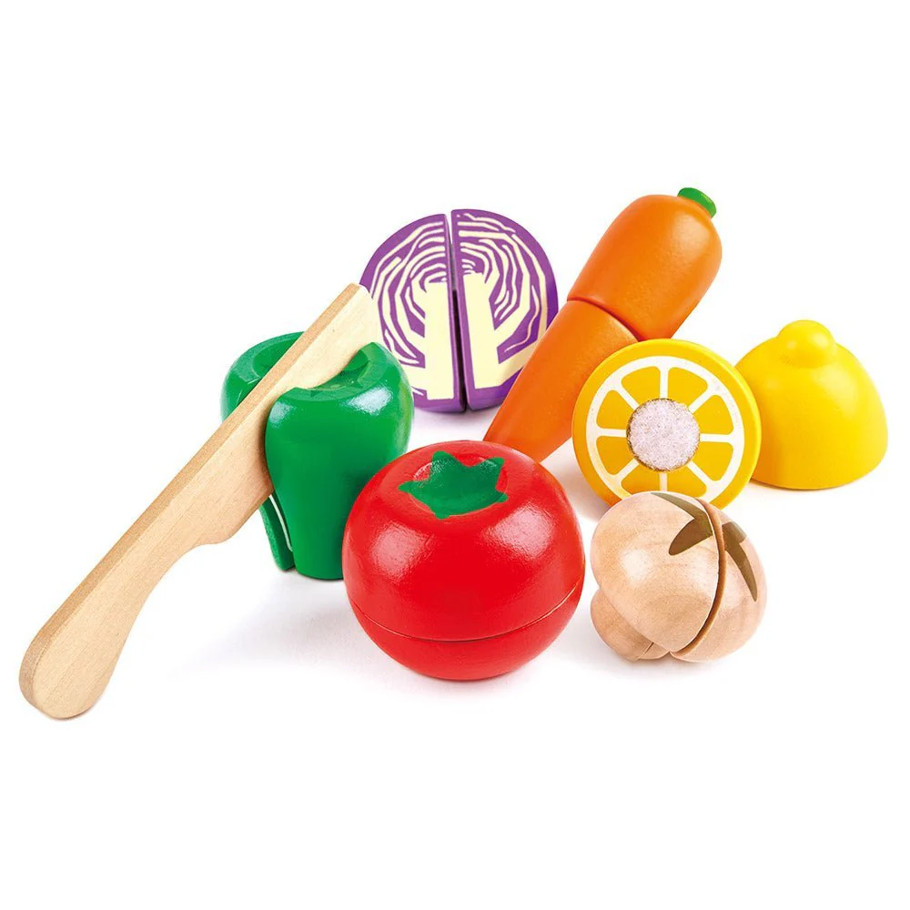 Hape Farm Shop Vegetables Kitchen and Food Wooden Playset - 7pcs - Image 7
