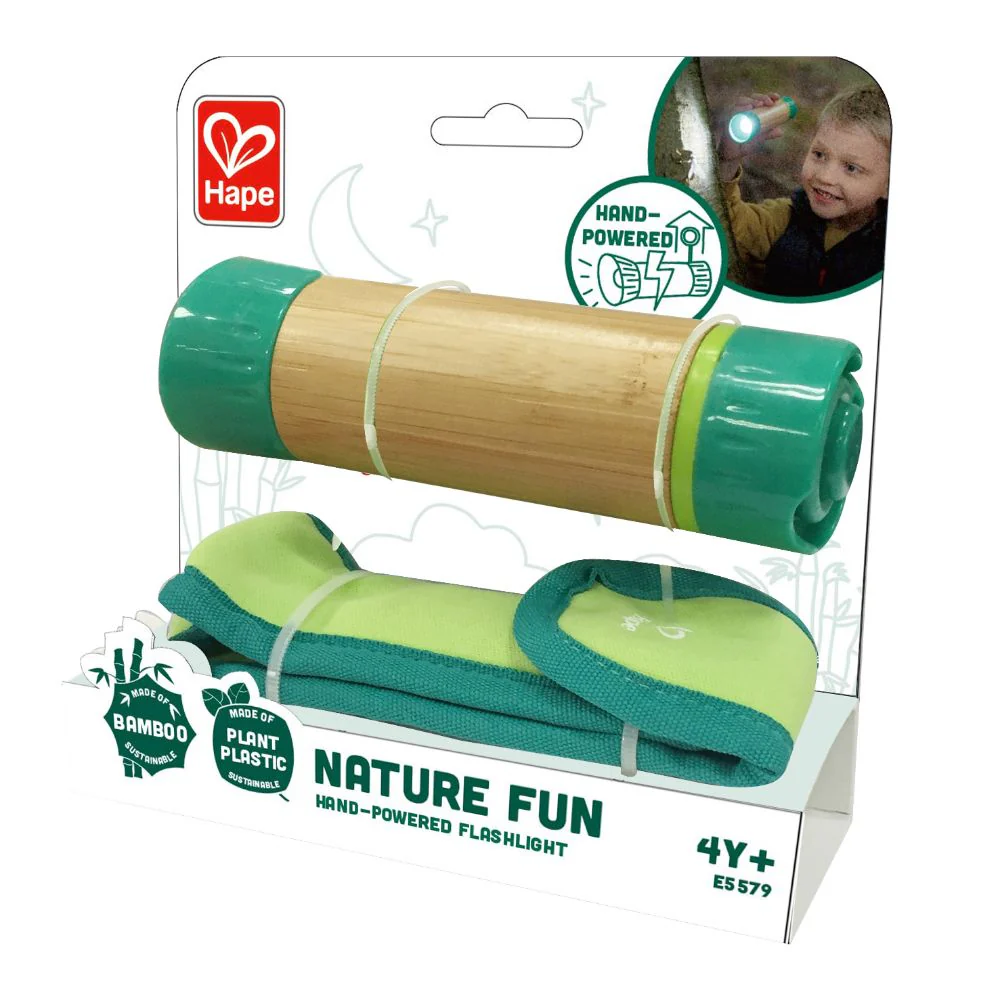Hape Hand-Powered Rechargeable Flashlight - Image 4