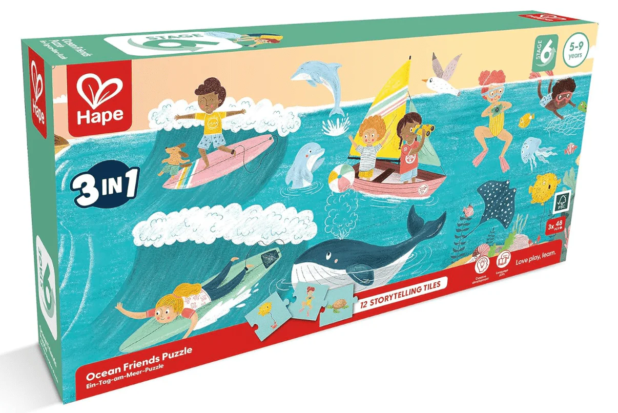 Hape Ocean Friends Puzzle E1645