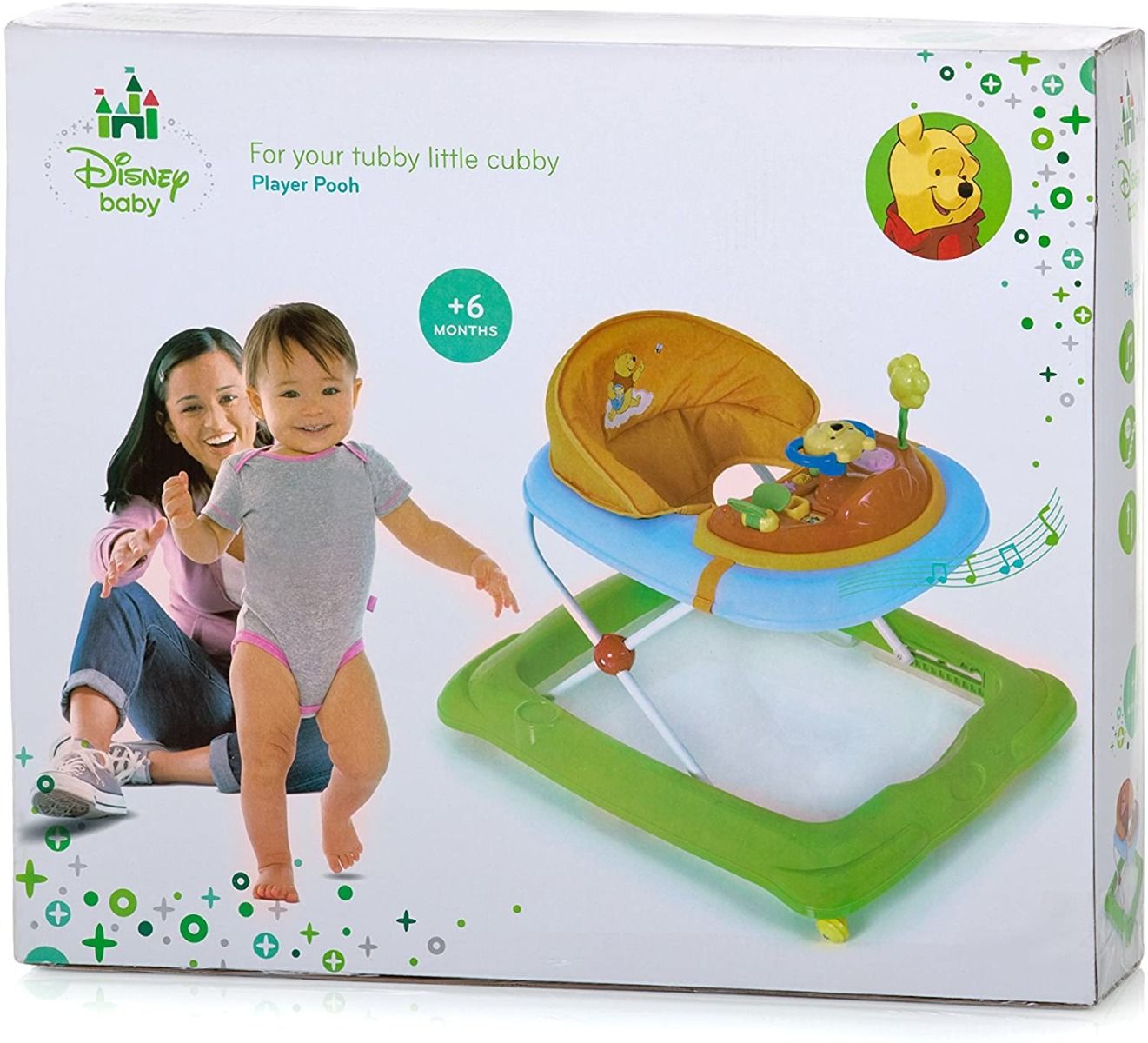 Hauck Disney Pooh Player Walker 642177 - Image 2