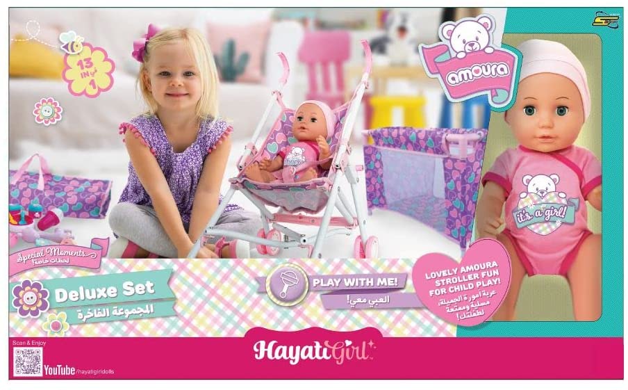 Hayati Baby Amoura Deluxe Set with Doll 89866 - Image 7