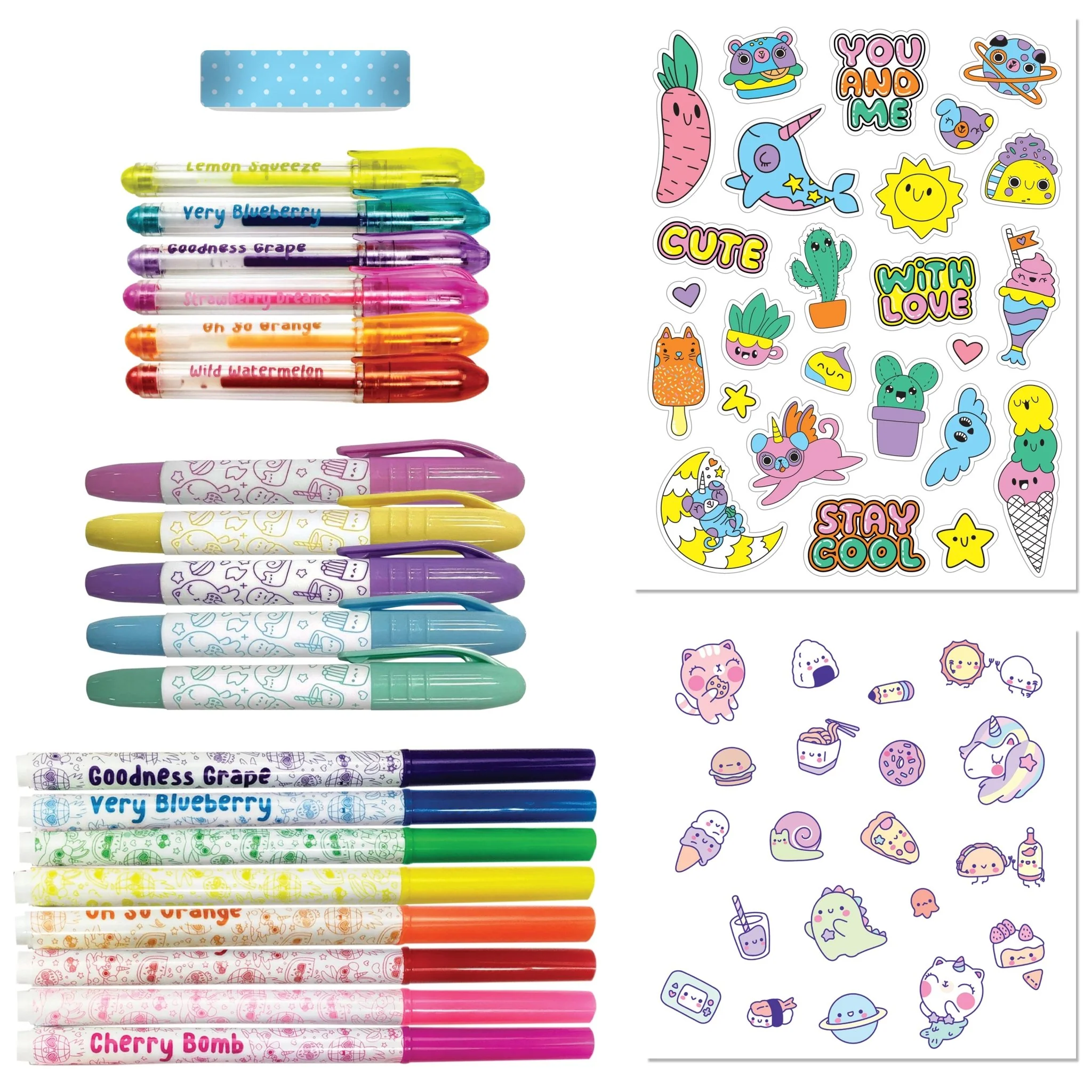 Hinkler Kaleidoscope Colouring Kawaii Ultimate Activity Kit 948763 - Image 2