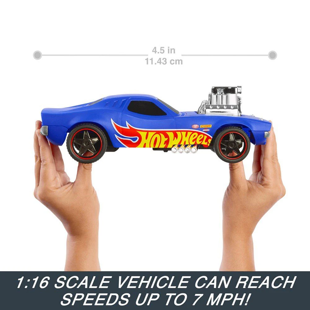Hot Wheels 1:16 Remote Controlled Rodger Dodger Car - Image 4