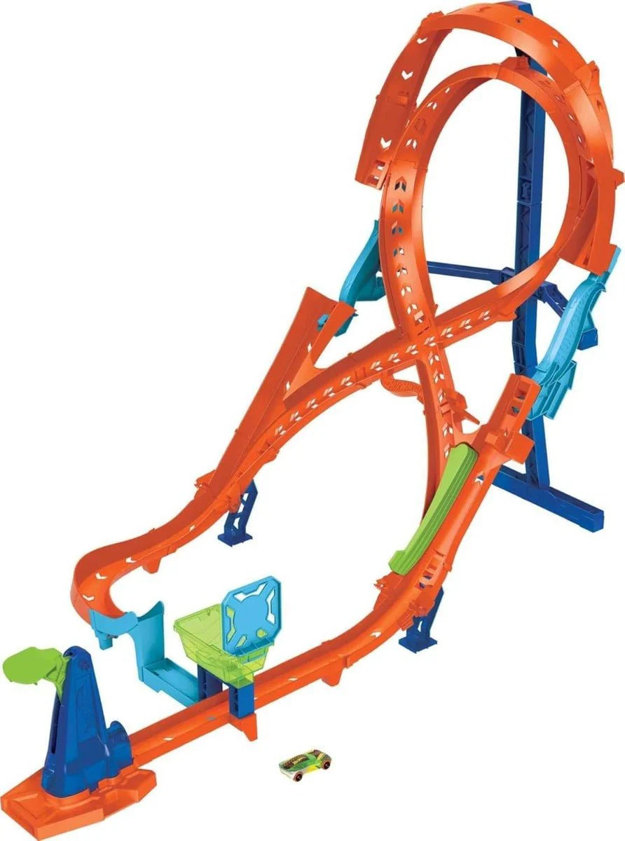 Hot Wheels Action Vertical 8 Jump Track Set - Image 6
