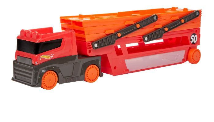 Hot Wheels Mega Hauler Vehicle 6 Expandable Levels GHR48 - Image 2