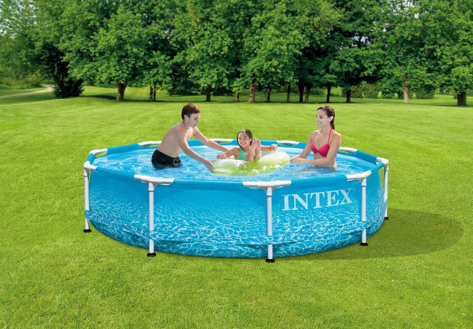 Intex Metal Frame Pool Beachside 305x76 28208 - Image 5