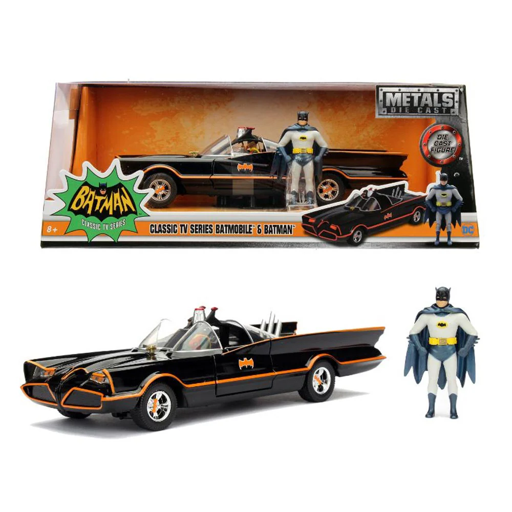 Jada Batman 1966 Classic Batmobile 1:24 Classic 253215001 - Image 5