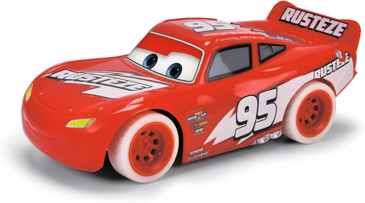 Jada Disney Cars RC Glow Racers Lightning Mcqueen 1:24 203084035 - Image 3
