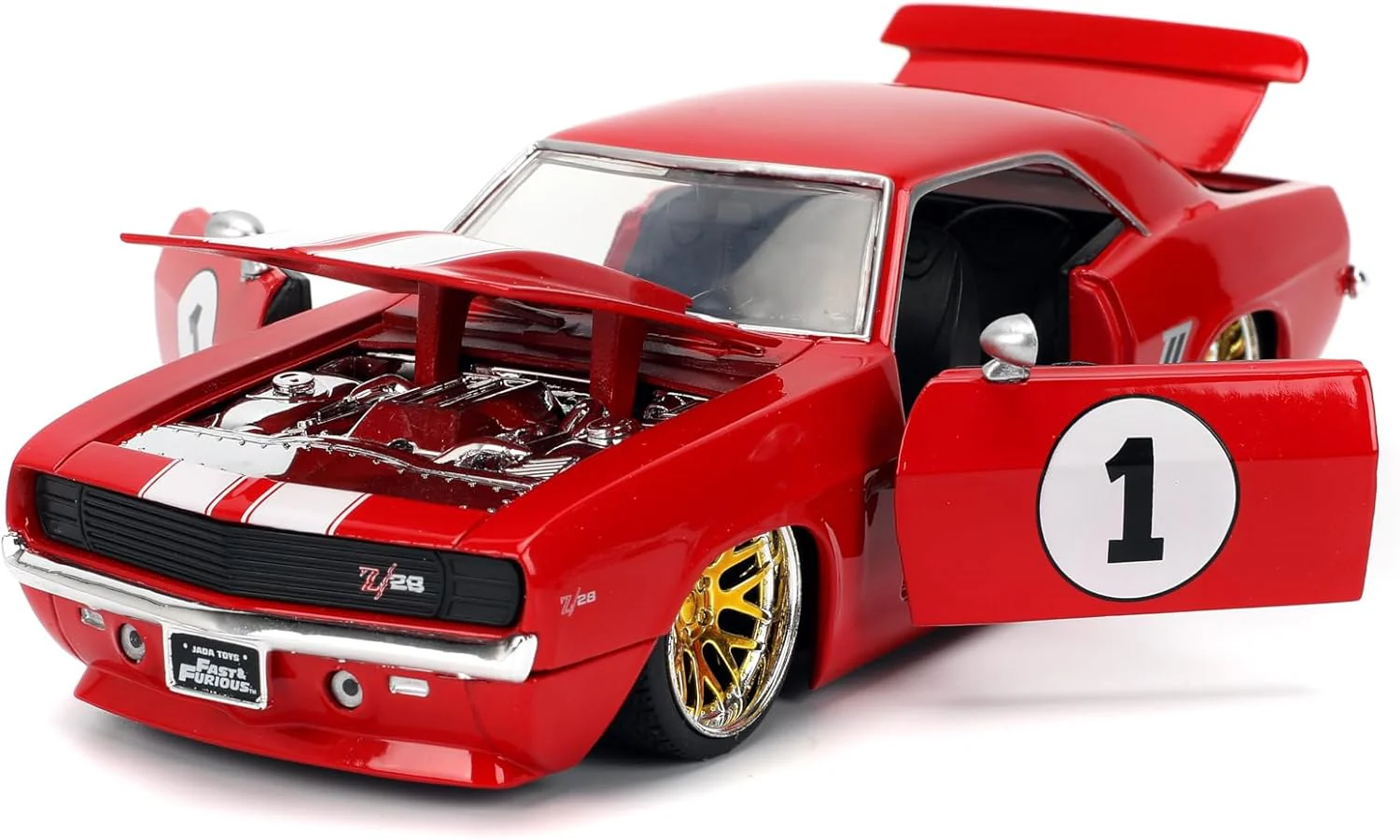 Jada Fast & Furious 1969 Chevrolet Camaro 1:24  253203104 - Image 6