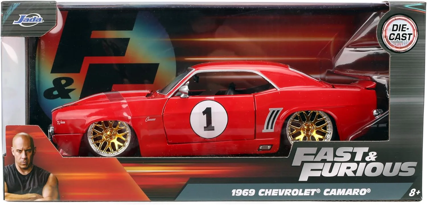 Jada Fast & Furious 1969 Chevrolet Camaro 1:24  253203104 - Image 8