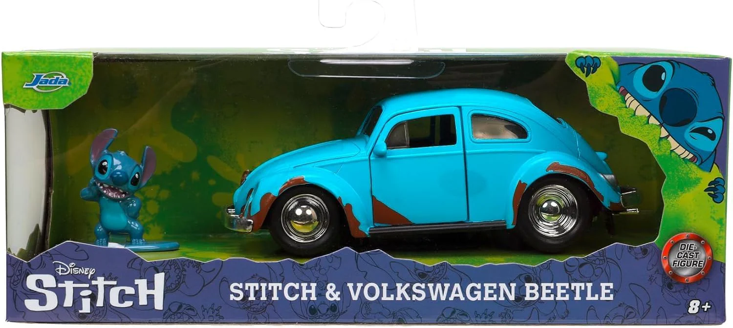 Jada Lilo And Stitch 1959 VW Beetle 1:32 Scale 253073001 - Image 2
