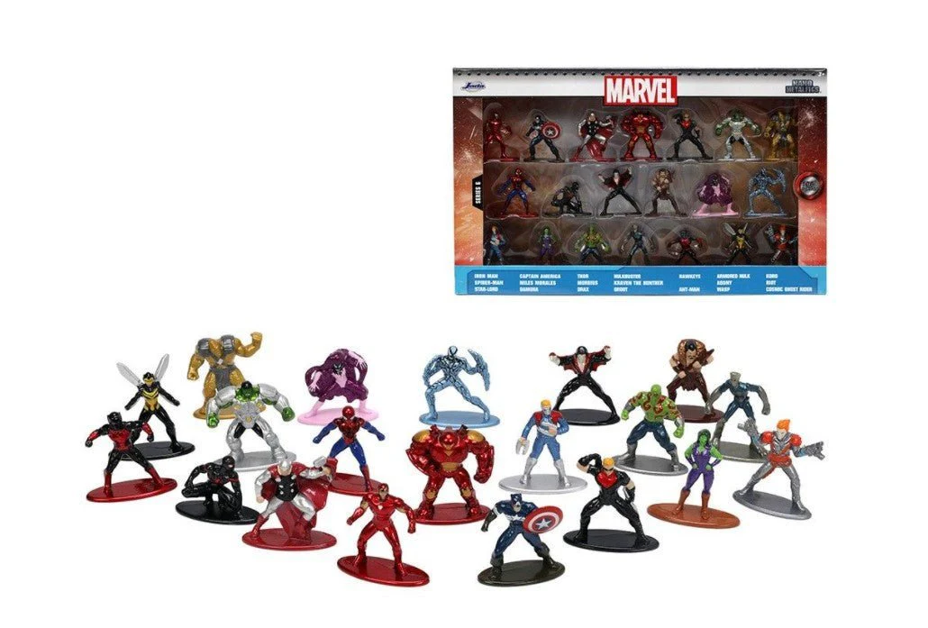 Jada Marvel Pack of 20 Nano Figures 253225018