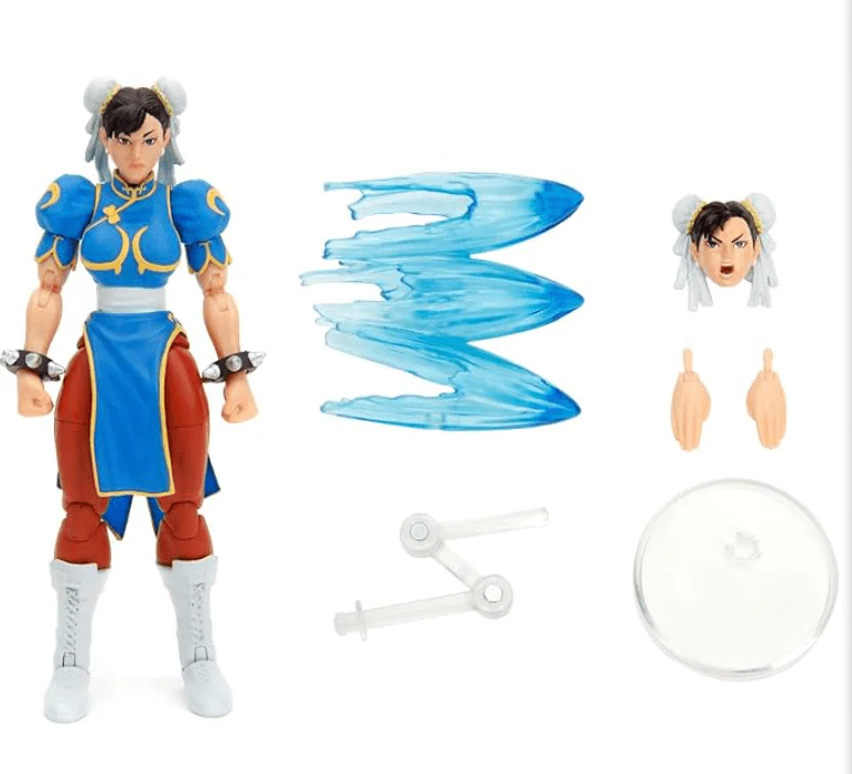 Jada Street Fighter II Chun-Li Action Figure 6inch 253252026 - Image 5
