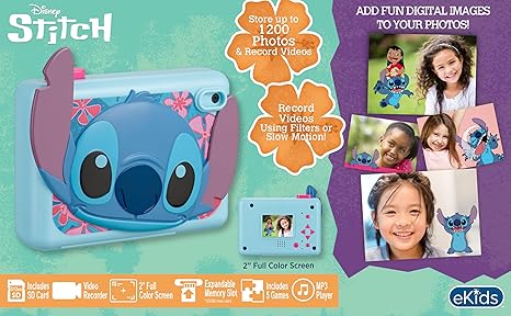 Kiddesigns Digital Camera - Lilo And Stitch KD-SH-533 - Image 6