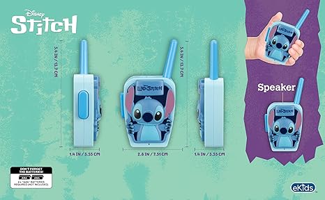Kiddesigns Walkie Talkies - Lilo And Stitch KD-SH-207 - Image 6