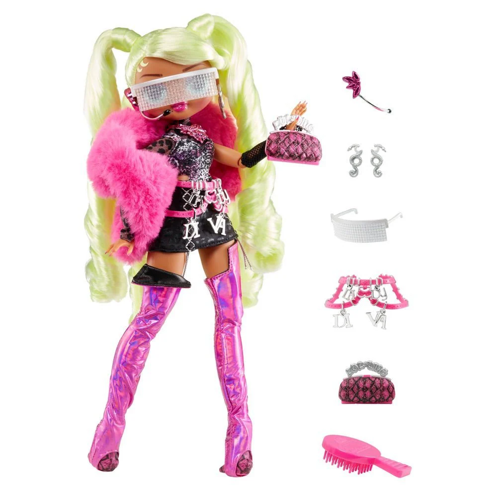 L.O.L. Surprise 707 OMG Fierce Dolls - Lady Diva MGA-585275 - Image 3