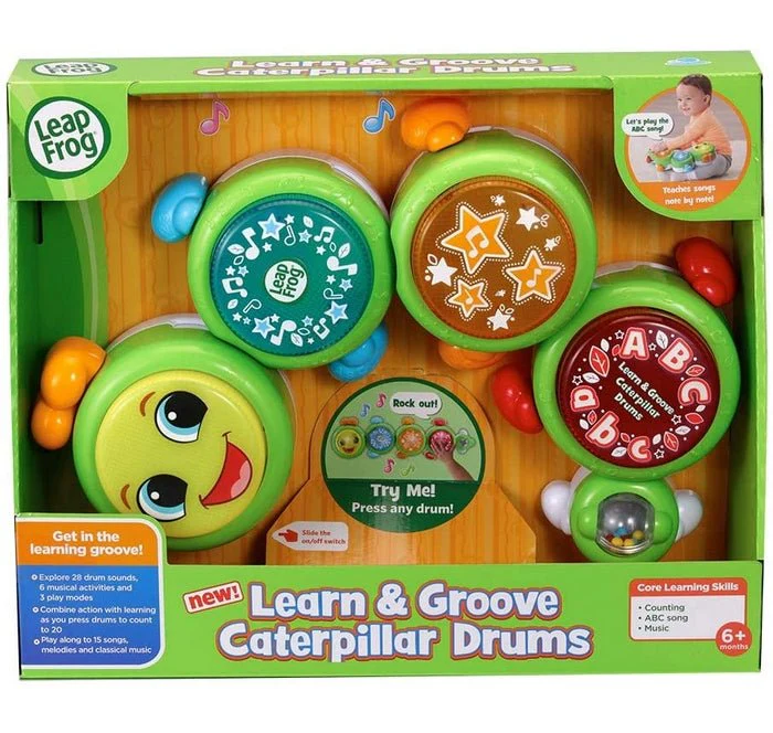 LeapFrog Learn & Groove Caterpillar Drums 80-610203 - Image 3