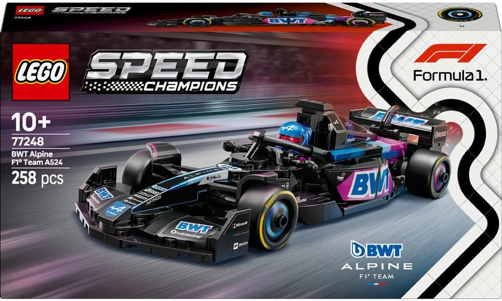 LEGO BWT Alpine F1 Team A524 Race Car 77248 - Image 7