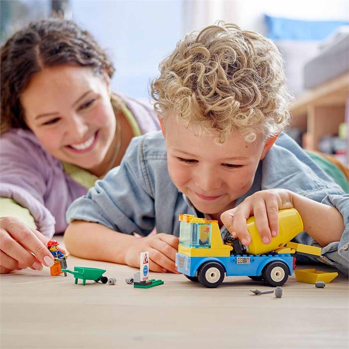 LEGO City Cement Mixer Truck 6379625/60325 - Image 3