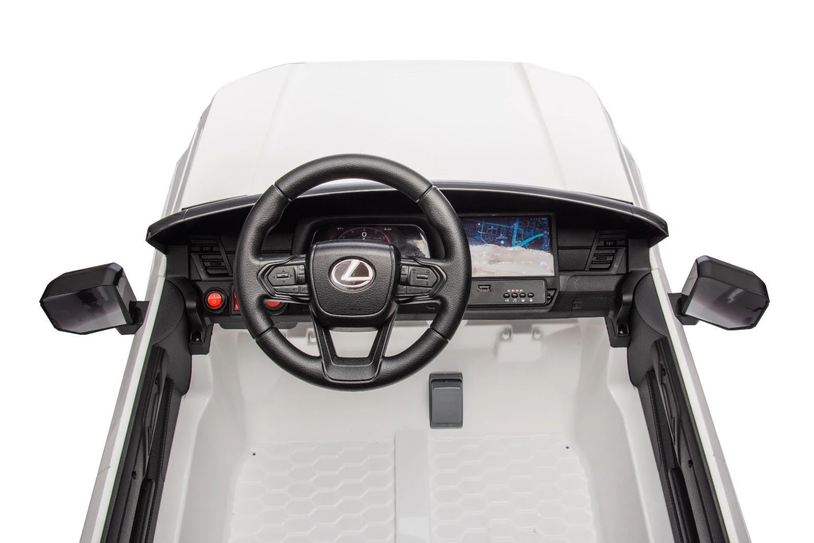 Lexus GX550 Electric Ride On Car Grey TR2402 - Image 4