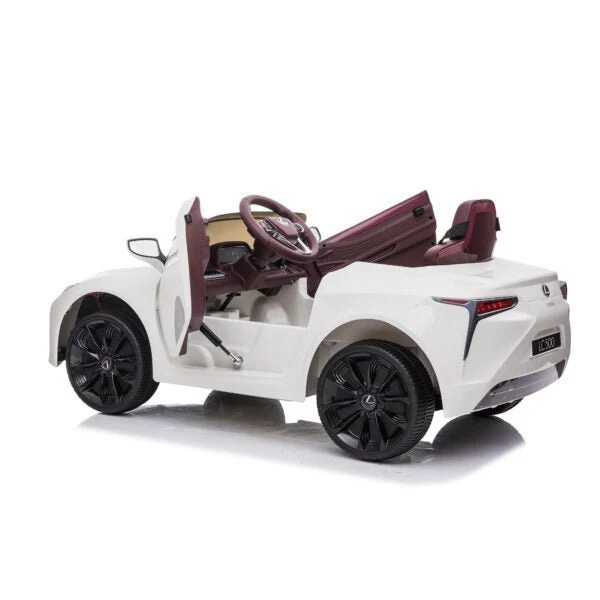 Lexus LC500 Licensed Ride On Car White LB 1168 - Image 2