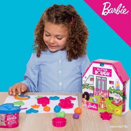 Lisciani Barbie Glitter Dough Kit House 88850 - Image 4