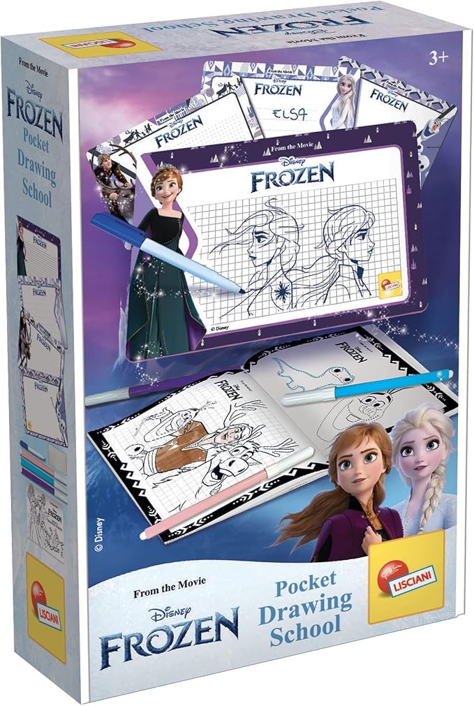 Lisciani Frozen Pocket Drawing School 92192