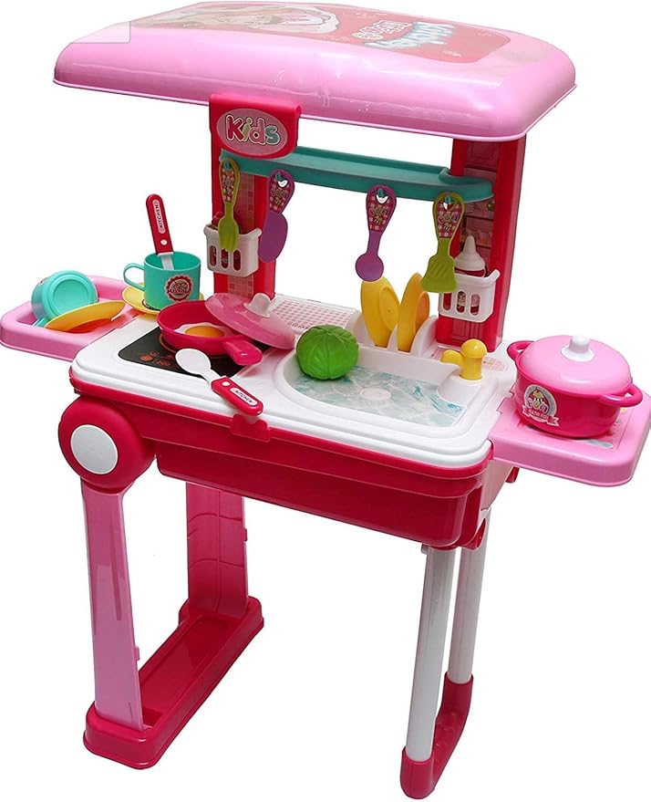 Little Chef Suitcase Kitchen Set 3108 - Image 4