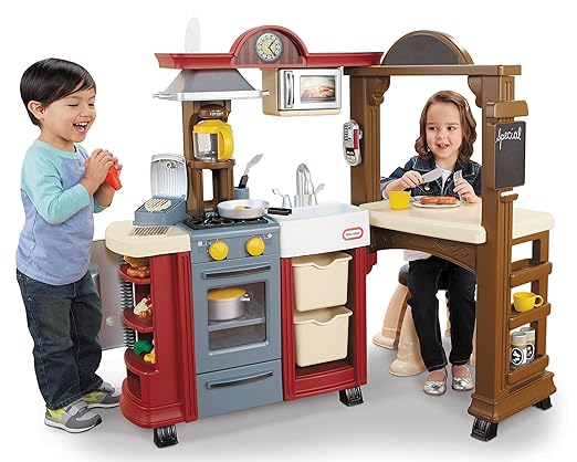 Little Tikes Kitchen and Restaurant Red 485121M - Image 2