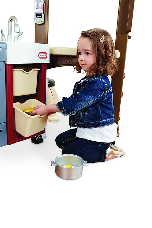 Little Tikes Kitchen and Restaurant Red 485121M - Image 4