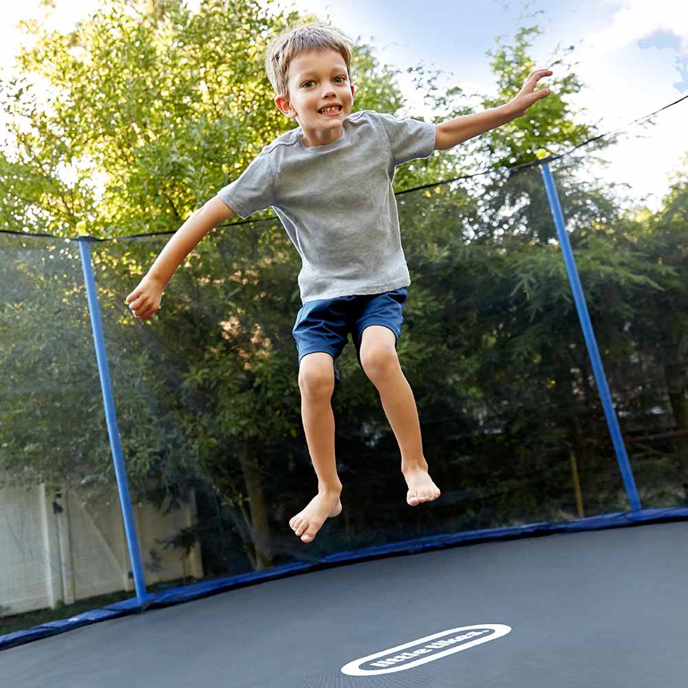 Little Tikes Mega 10ft Trampoline Blue and Black LIT-657054 - Image 3