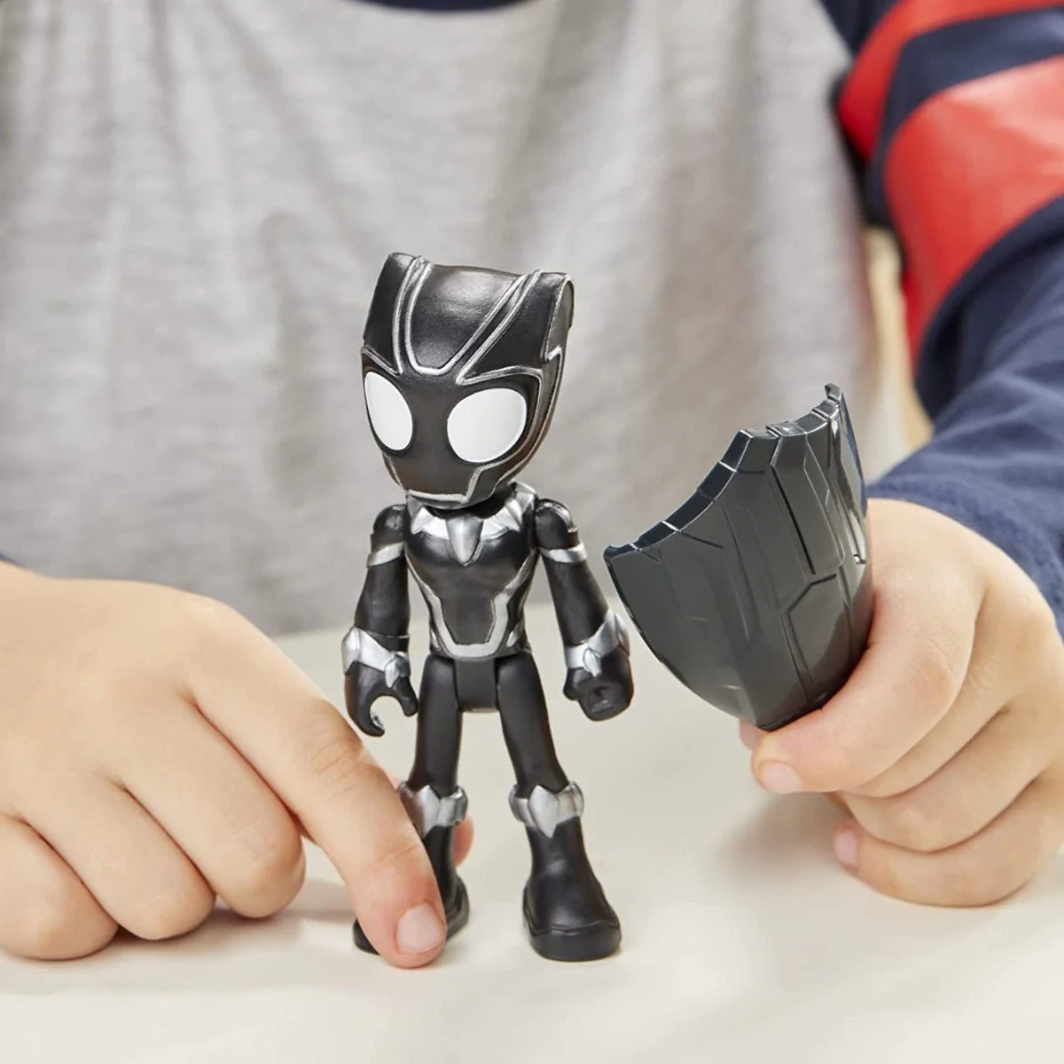 Marvel Spidey and His Amazing Friends Hero Figure - Black Panther F3997 - Image 5