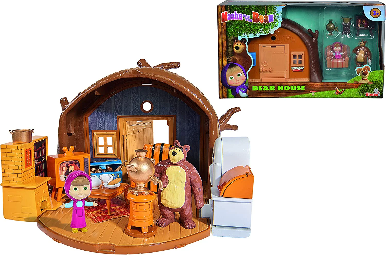Masha and The Bear Bear House Playset 109301632 - Image 8
