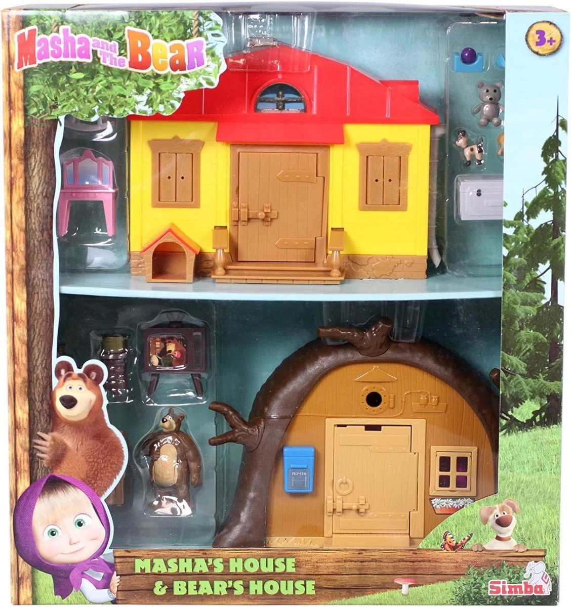 Masha And The Bear Masha And Bear House 109301044 - Image 3