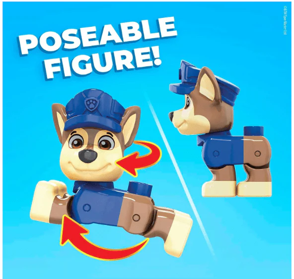 Mega Bloks Paw Patrol Chase's Patrol Car HDJ33 - Image 3