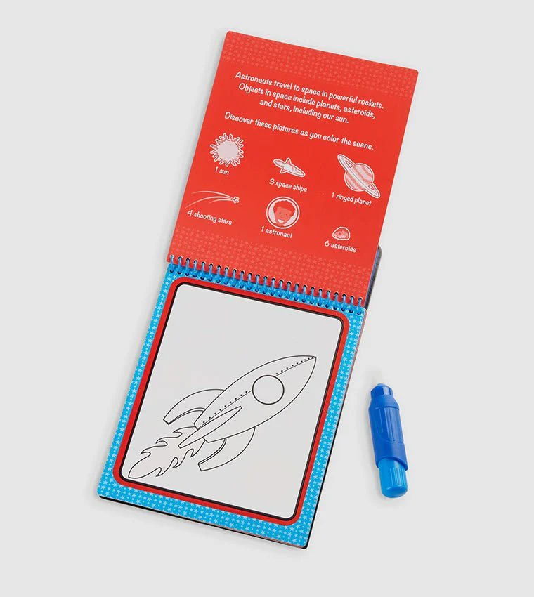 Melissa and Doug Water Wow Space Water Reveal Pad 30178 - Image 2