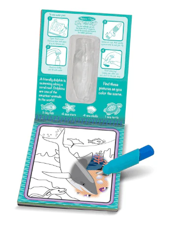 Melissa & Doug Water Wow- Under the Sea Activity Pad MD9445 - Image 6