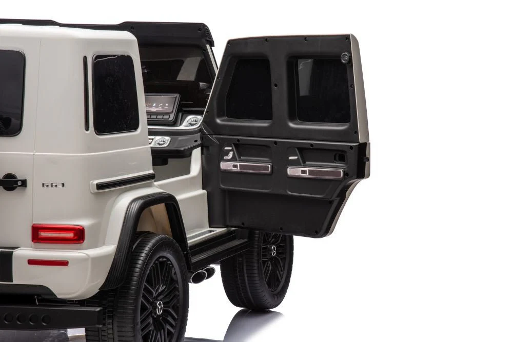 Mercedes Benz G63 AMG Ride On 4x4 White 12V 4M DK-G63 - Image 10