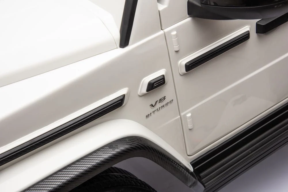 Mercedes Benz G63 AMG Ride On 4x4 White 12V 4M DK-G63 - Image 11