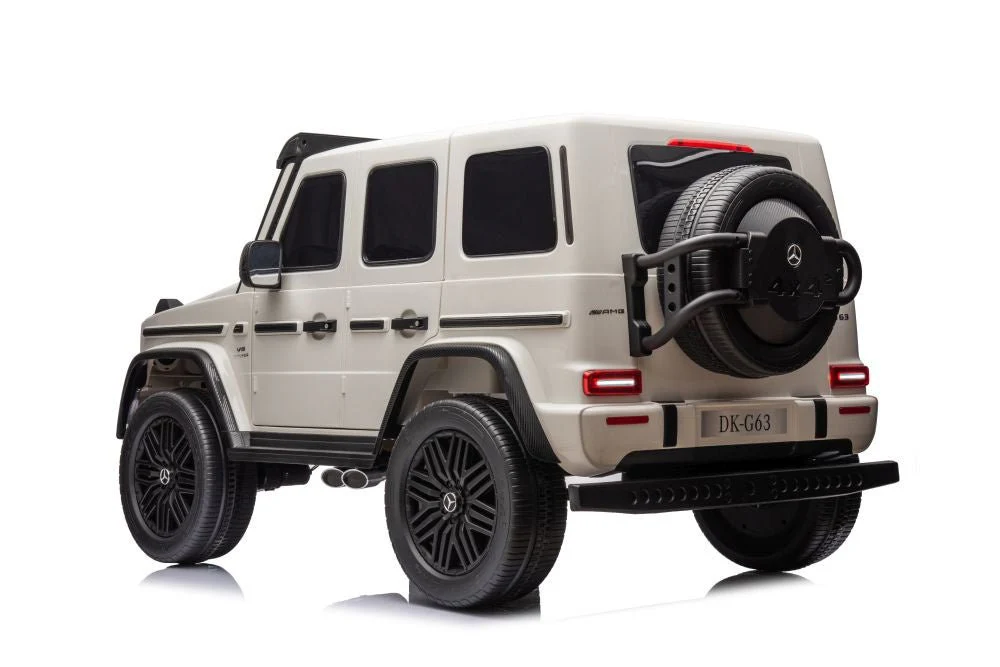 Mercedes Benz G63 AMG Ride On 4x4 White 12V 4M DK-G63 - Image 8