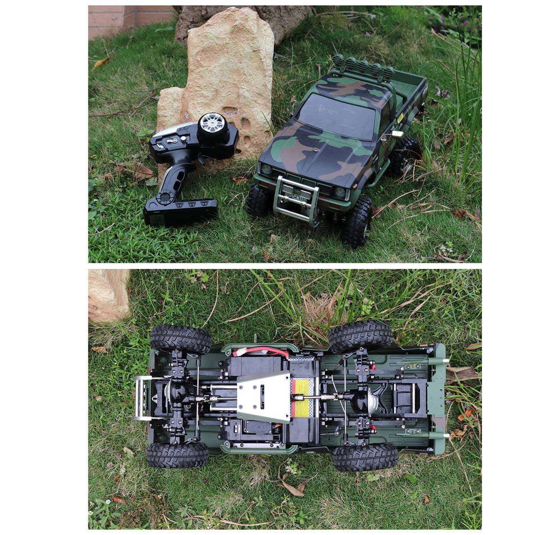Middle East 4x4 Pickup 4WD Rally RC Car Military 1:10 - Image 5
