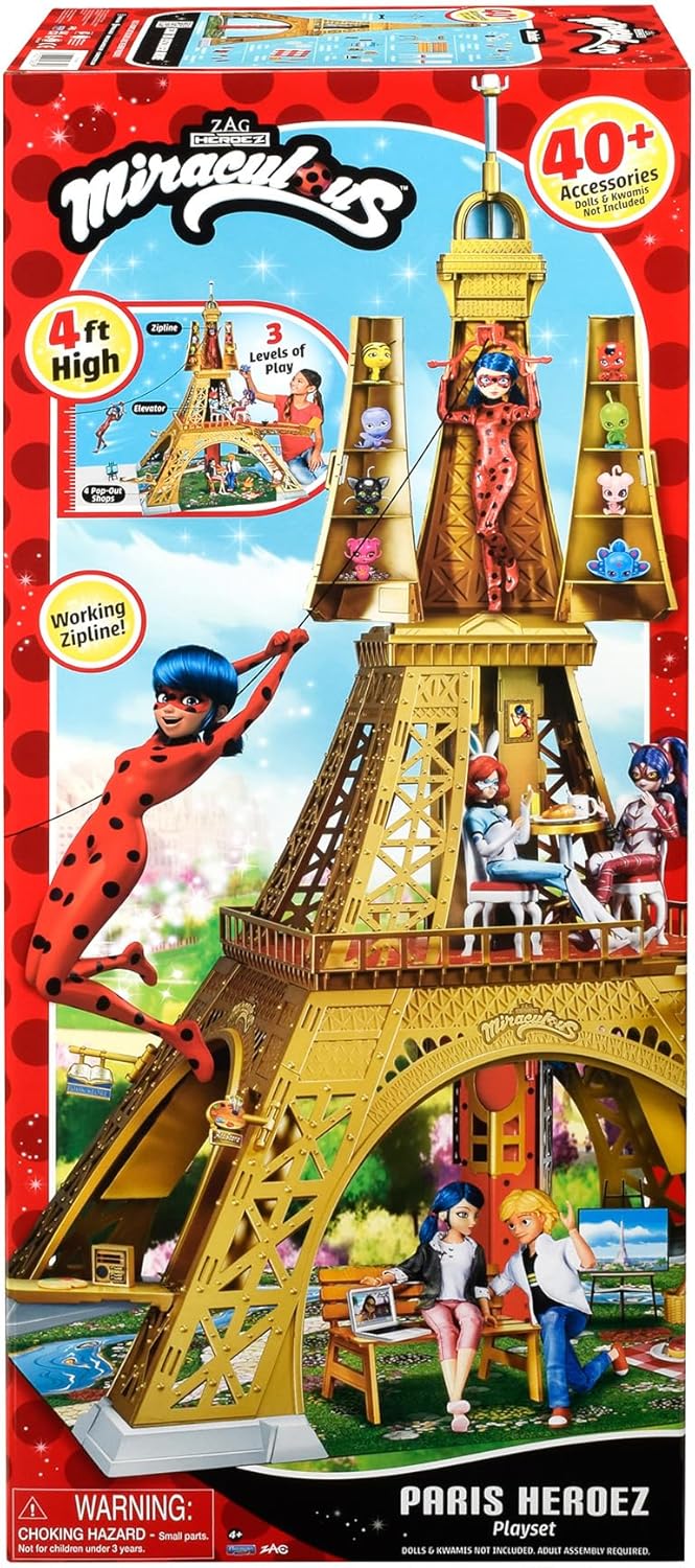 Miraculous Paris Heroez Playset 50659 - Image 9