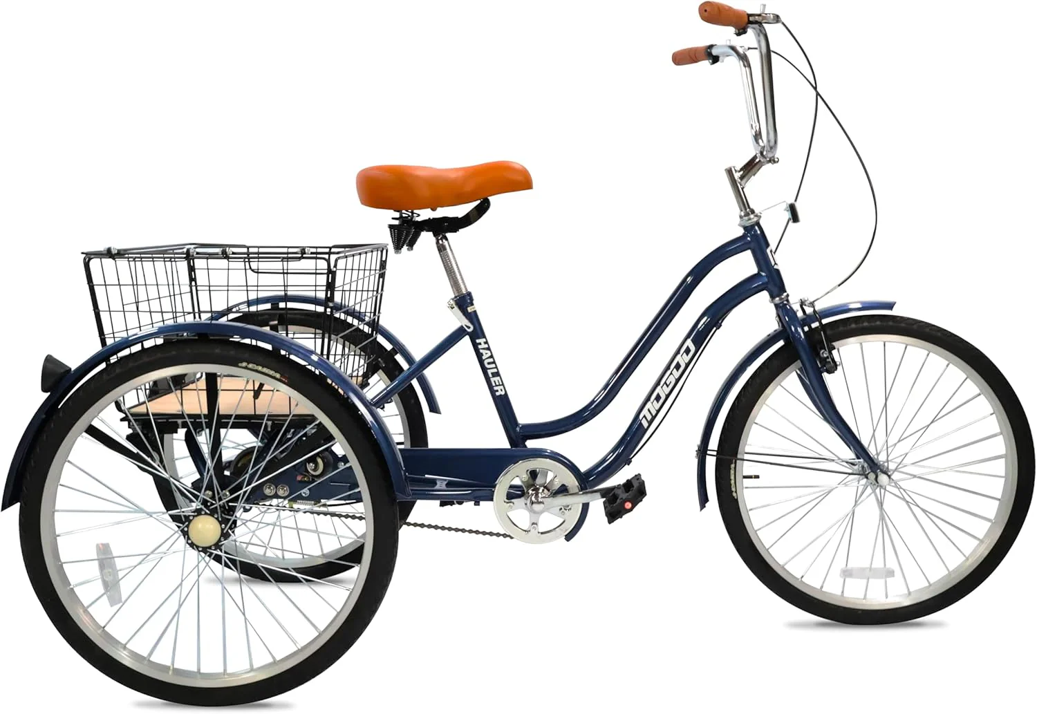 Mogoo Hauler Tricycle 24 Basket Blue - Image 2