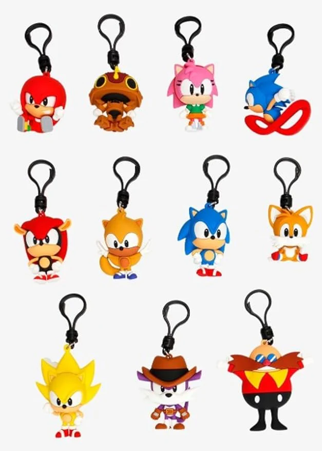 Monogram: Sonic 3D Foam Bag Clip, Series-4 MN36065 - Image 5